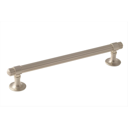 15% OFF Seagrass 6-5/16 Inch Center to Center Satin Nickel Cabinet Pull