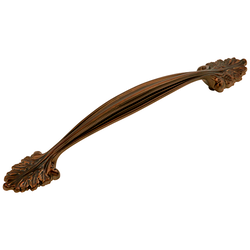 Acanthus Pull 6-5/16 inch Refined Bronze