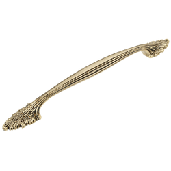 Acanthus Pull 12 inch Center to Center Sherwood Antique Brass