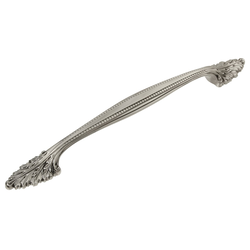 Acanthus Pull 12 inch Center to Center Antique Nickel