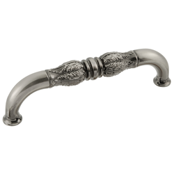 Acanthus Pull 8 inch Center to Center Antique Nickel