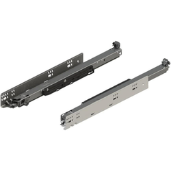 MOVENTO 769 30 Inch Length Blumotion Heavy-Duty Soft Close Undermount Drawer Slide for 5/8" Drawer Thickness, Cabinet Side Mounting Only, Full Extension, 170 lb. Load Rating, Locking Devices Required 