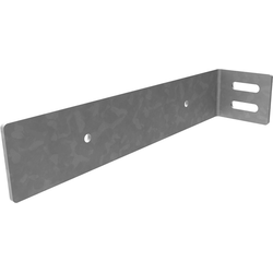 8 Inch Width x 2 Inch Depth Hidden Shelf Bracket, Galvanized Steel