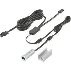  Tresco Round Single Door Sensor for 12V and 24V Systems, Surface or Recess Mounting, Up to 2 Inch Sensor Range, Nickel