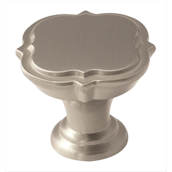 Grace Revitalize 1-3/8 Inch Diameter Satin Nickel Cabinet Knob
