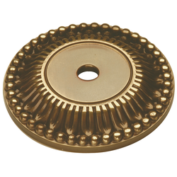 Savannah Back-plate 1-5/8 inch Diameter Sherwood Antique Brass