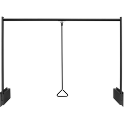Adjustable Pull Down Closet Rod for 18-48 Inch Width Closet Cabinets, Matte Black