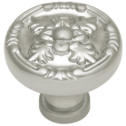 Richelieu Knob 1-1/4 inch Diameter Satin Nickel