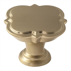 Grace Revitalize 1-3/4 Inch Diameter Golden Champagne Cabinet Knob