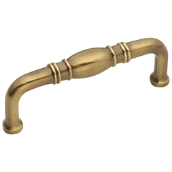 Power and Beauty Pull 3 inch Center to Center Sherwood Antique Brass