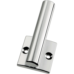 7/8 Inch Center to Center Bar Pulls Signature Hook, Chrome, 10 Pack