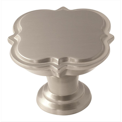 Grace Revitalize 1-3/4 Inch Diameter Satin Nickel Cabinet Knob