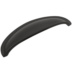 Power and Beauty Cup Pull 3 inch Center to Center Oil Rubbed Bronze