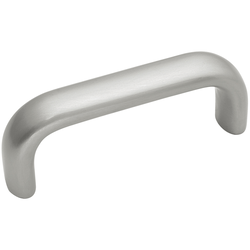 Power and Beauty Pull 3 inch Center to Center Satin Nickel