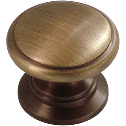 Power and Beauty Knob 1-1/4 inch Diameter Satin Dover