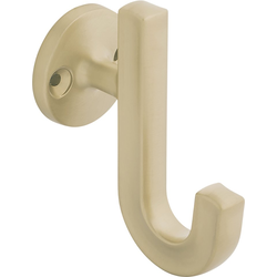 1-1/8 Inch Center to Center Woodward Hook, Champagne Bronze