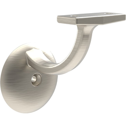 26% OFF 3-3/16 Inch Length Handrail Bracket, Satin Nickel