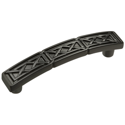 Celtic Pull 3-3/4 inch Center to Center Matte Black