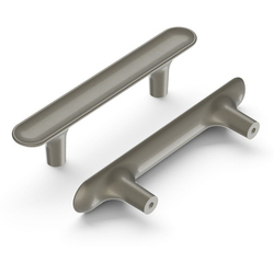 3 Inch Center to Center Maven Cabinet Pull, Satin Nickel