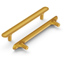Brushed Golden Brass