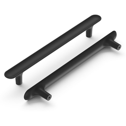 6-5/16 Inch Center to Center Maven Cabinet Pull, Matte Black