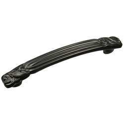 Noveau Pull 5-1/16 inch Center to Center Matte Black