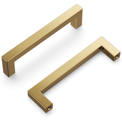 3-3/4 Inch Center to Center Skylight Cabinet Pull, Champagne Bronze