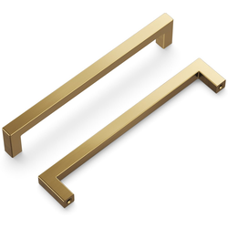6-5/16 Inch Center to Center Skylight Cabinet Pull, Champagne Bronze