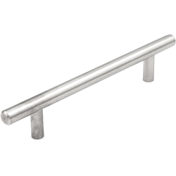 5-1/16 Inch Center to Center Contemporary Bar Pulls Cabinet Pull, Stainless Steel
