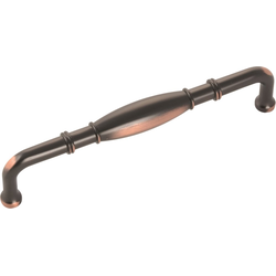5-1/16 Inch Center to Center Williamsburg Cabinet Pull, Oil-Rubbed Bronze Highlighted