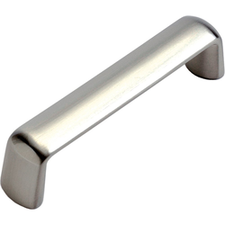 3 Inch Center to Center Metropolis Cabinet Pull, Satin Nickel