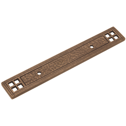 Kingston Back-plate 3 inch Center to Center Antique Satin Bronze