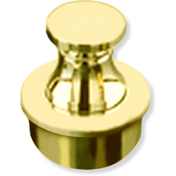 Cabinet Door Push Knob, use with PKL-S Latch Body, Gold