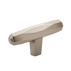 St Vincent Knob 2-1/2 inch Long Satin Nickel
