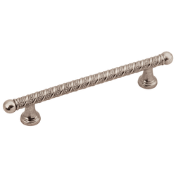 La Roca Pull 5-1/16 inch Center to Center Black Nickel Vibed