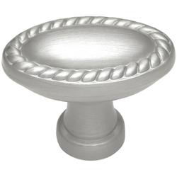 Annapolis Knob 1-3/8 inch Diameter Satin Nickel