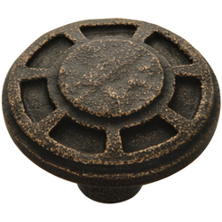 Riverside Knob 1-9/16 inch Diameter Antique Satin Bronze