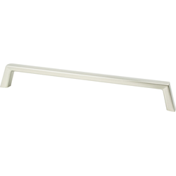 Berenson Brookridge 12 Inch Center to Center Appliance Pull in Brushed Nickel Finish, Zinc Material, Transitional Style