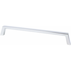 Berenson Brookridge 12 Inch Center to Center Appliance Pull in Polished Chrome, Zinc Material, Transitional Style