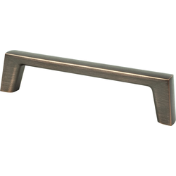 Berenson Brookridge 5-1/16 Inch Center to Center Cabinet Pull in Verona Bronze Finish, Zinc Material, Transitional Style for Home and Business
