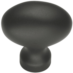 Solid Brass Knob 1-1/4 inch Diameter Oil Rubbed Bronze