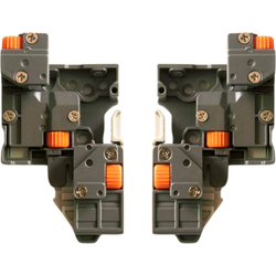 VLS 2.0 Locking Devices: Left/Right Adjustable, 6-Way, Designed For VLS 2.0 Series Undermount Slides.