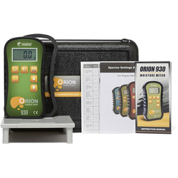 Orion 930 Dual Depth Pinless Backlit Moisture Meter Kit with NIST Traceable On-Demand Calibrator-2 Year Certification Period