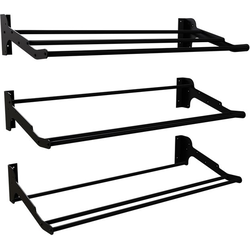 5% OFF 27-1/4 Inch Width x 13-1/2 Inch Depth Wine Display Shelf Rack, Black