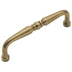 Power and Beauty Pull 3-1/2 inch Center to Center Sherwood Antique Brass