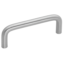 Wire Pulls Pull 3 inch Center to Center Satin Chrome