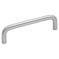 Wire Pulls Pull 3-1/2 inch Center to Center Satin Chrome