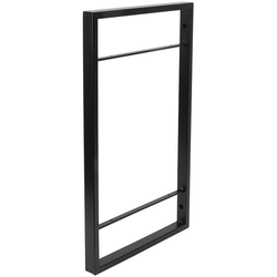 21-5/8 Inch Height x 12-5/8 Inch Depth YouK Shelf System, Black