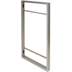 35-5/8 Inch Height x 12-5/8 Inch Depth YouK Shelf System, Champagne