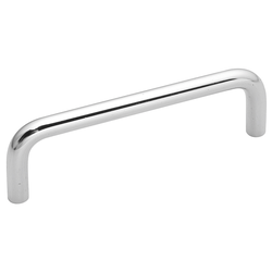Wire Pulls Pull 3-3/4 inch Center to Center Polished Chrome